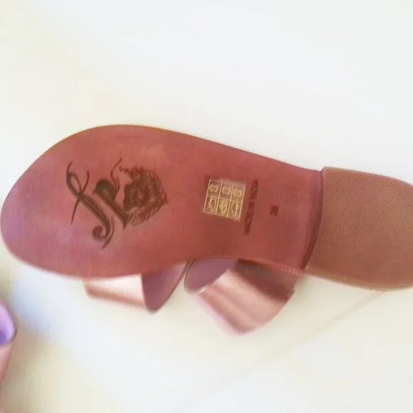 NWOT Free People Abilene Pink Leather Sandals - Picture 3 of 3